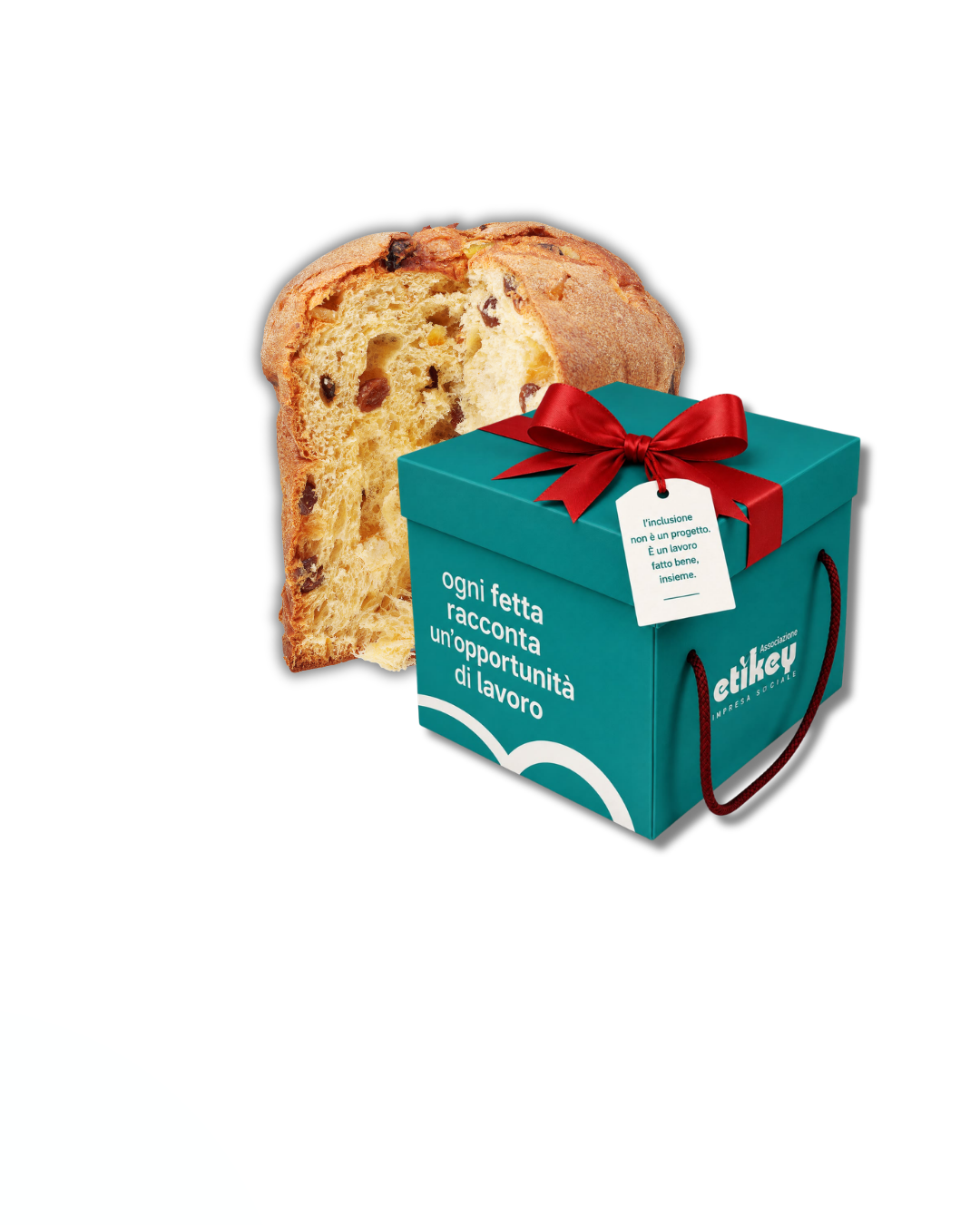 Panettone Artigianale Solidale Etikey